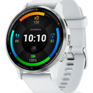 Garmin Venu 3 3,56 cm (1.4") AMOLED 45 mm Digitale 454 x 454 Pixel Touch screen Argento, Bianco Wi-Fi GPS (satellitare) Vendita Finale