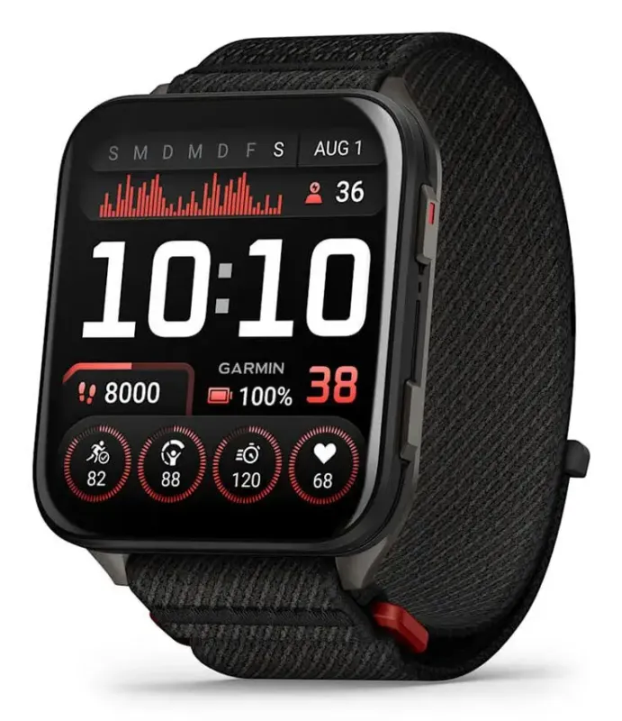 Novità Garmin Venu X1 5,08 cm (2") AMOLED Digitale 448 x 486 Pixel Touch screen Nero Wi-Fi GPS (satellitare)
