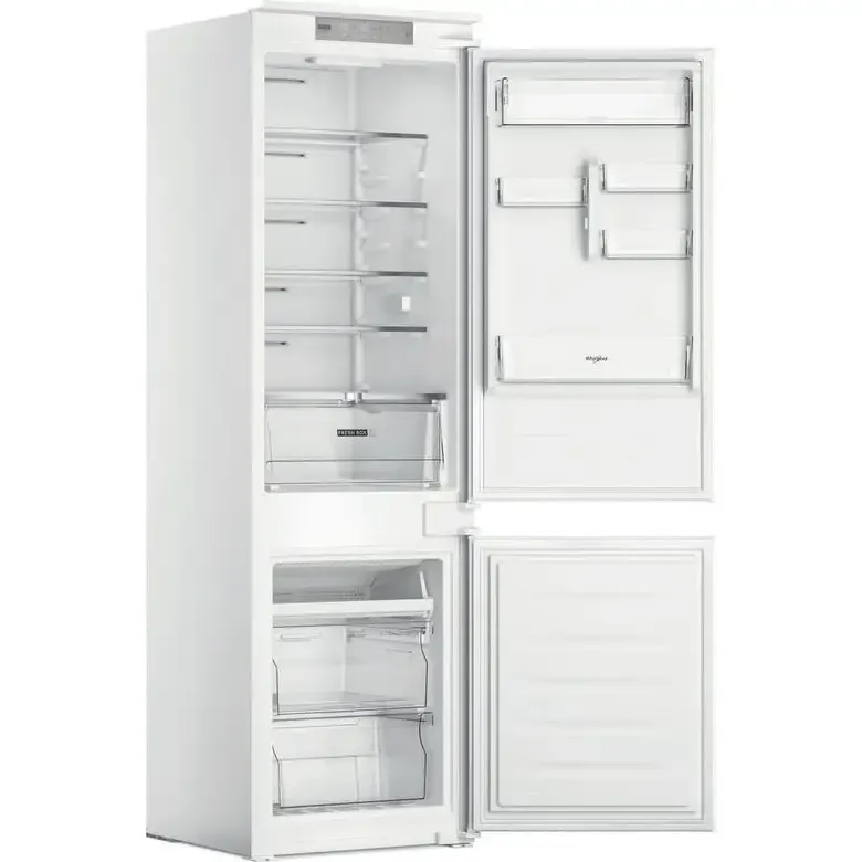 Solo Oggi Whirlpool WHC18 T514 Frigorifero combinato a incasso, Total No Frost ventilato, 55 cm, Classe C, Bianco, 32 db, h 177cm