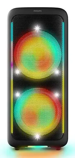 Philips TAX5000E/10 altoparlante portatile e per feste Altoparlante da festa Nero 100 W Di Tendenza