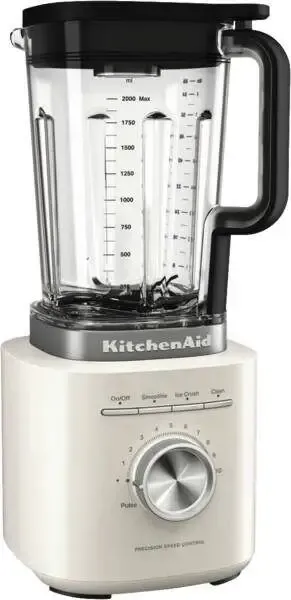 Spedizione Espresso KitchenAid 5KSB2073EPL 2 L Frullatore da tavolo 1200 W Nero, Bianco