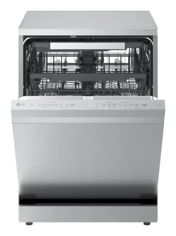 A Buon Prezzo LG DF375HVS Lavastoviglie libera installazione, Classe A, 14 Coperti, Vapore, WI-FI, Grigia