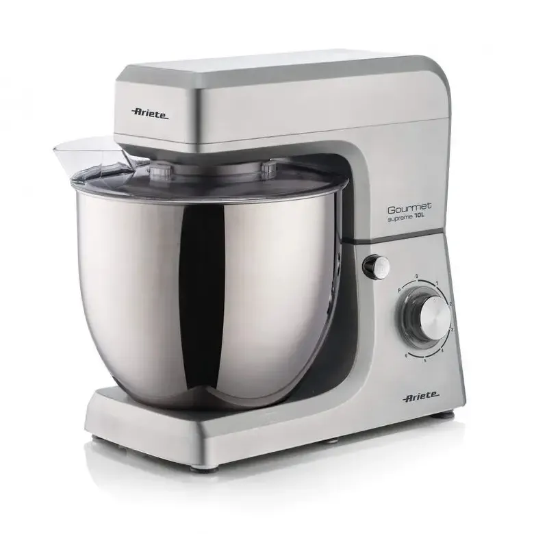 Pagamento Sicuro Ariete 1576 Gourmet Supreme 10L, Capacità 10L, 2000W, 6 velocità + Pulse, Accessori per vari impasti