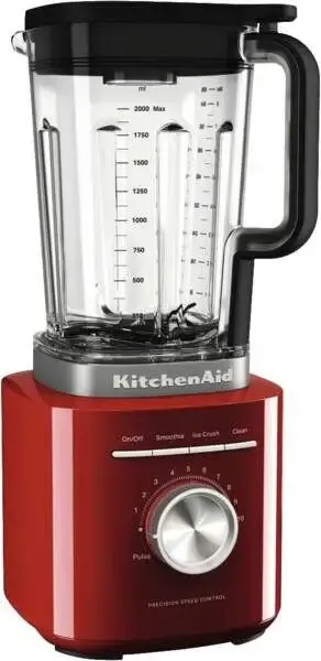 KitchenAid 5KSB2073EER 2 L Frullatore da tavolo 1200 W Nero, Rosso Spedito Oggi