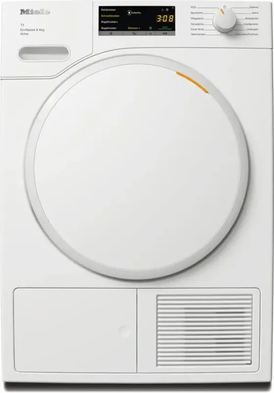 Vendita Finale Miele TWA520WP Asciugatrice A Libera Installazione 8 Kg, PerfectDry, FragranceDos, Classe C, Bianco