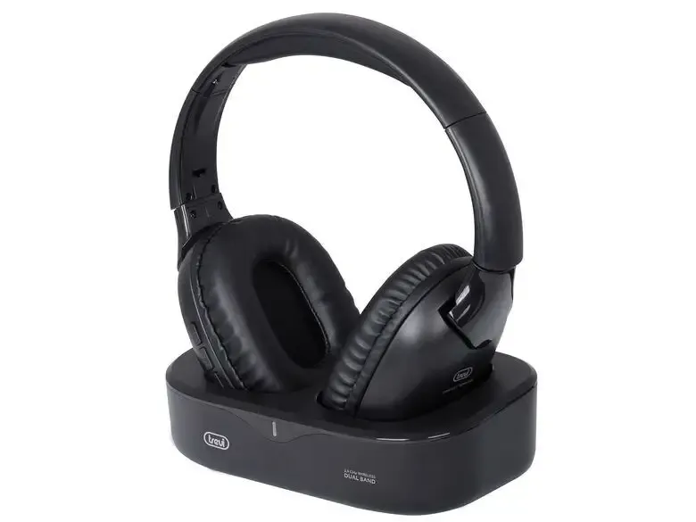Prezzo Scontato Trevi Cuffia TV Ricaricabile Wireless a Radiofrequenza FRS 1490 RW