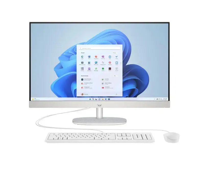 HP 27-cr0061nl Intel® Core™ i5 i5-1335U 68,6 cm (27") 1920 x 1080 Pixel PC All-in-one 16 GB DDR4-SDRAM 512 GB SSD Windows 11 Home Wi-Fi 6 (802.11ax) Bianco Soddisfatti O Rimborsati