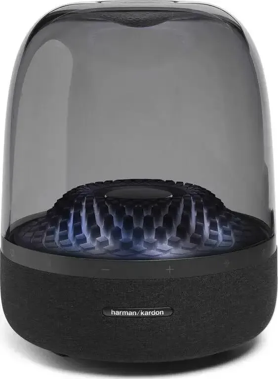 Harman/Kardon Aura Altoparlanti Studio 4 Nero, Trasparente Wireless 100 W Più Venduto