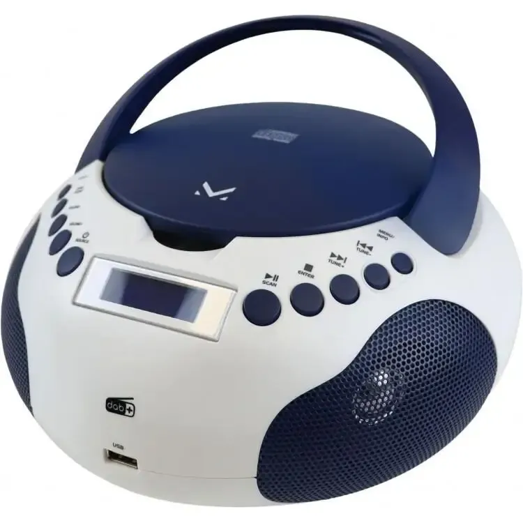 New Majestic AH 265 DAB WB Digitale DAB, DAB+, FM, PLL Blu, Bianco Riproduzione MP3 Quantità Limitata