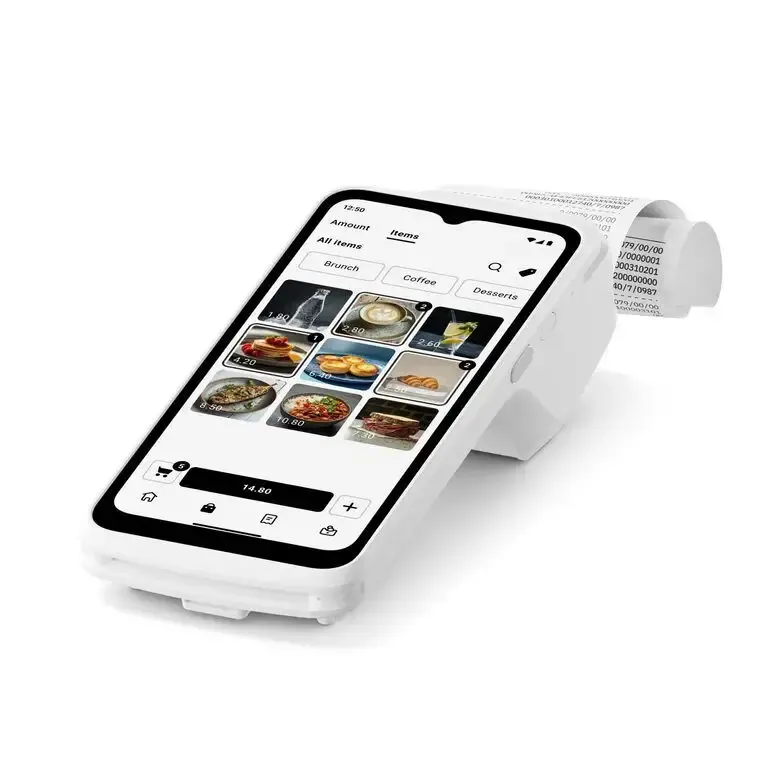 Nuovo Arrivo SumUp Terminal lettore di card readers USB Wi-Fi + 4G Bianco