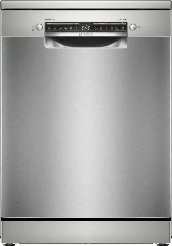Bosch Serie 6 SMS6ZCI10E Lavastoviglie da libera installazione 14 coperti Acciaio spazzolato anti-impronta Classe B Reso Gratuito