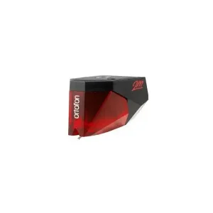 Ortofon 2M Red - testina a magnete mobile con stilo ellittico - suono aperto e dinamico rosso/nero Promozione Esclusiva