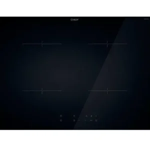 A Buon Prezzo Candy Idea CI7428CTT Nero Superficie piana 70 cm Piano cottura a induzione 4 Fornello(i)