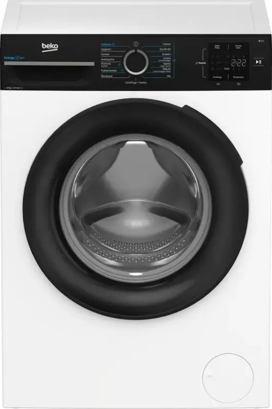 Sconto Beko BMWG10147EB B300 Lavatrice A Libera Installazione 10 Kg, 1400 Giri, Classe A, Nero Bianco