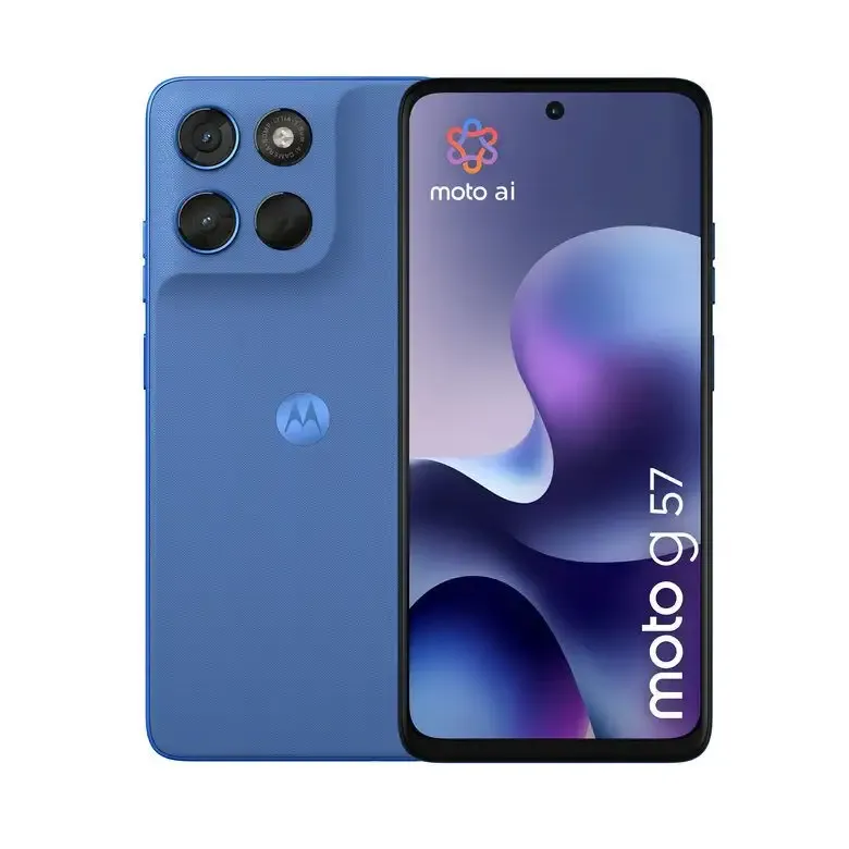 Non Perdere Motorola moto g57 17,1 cm (6.72") Doppia SIM Android 16.0 5G USB tipo-C 8 GB 256 GB 5200 mAh Blu