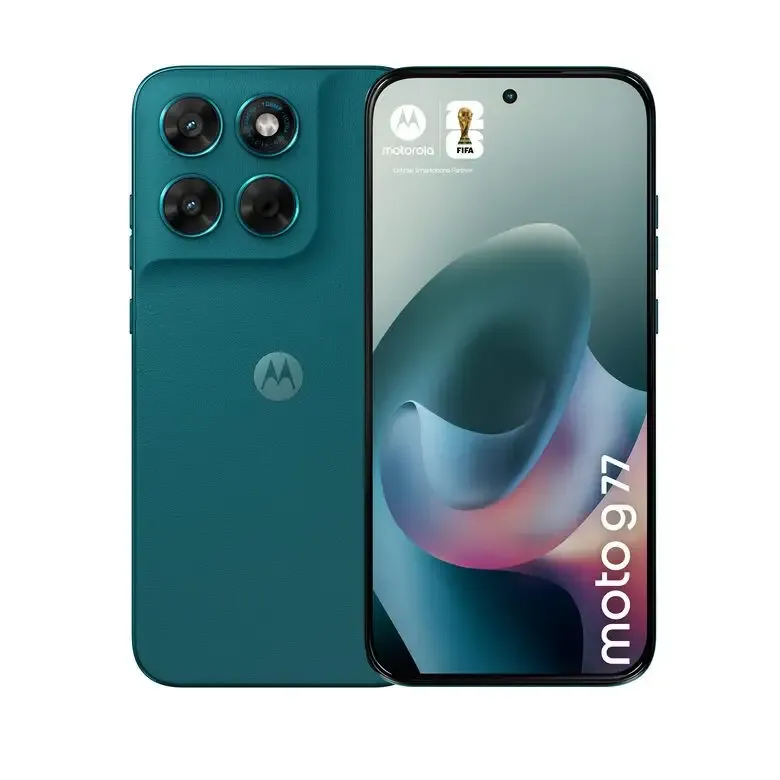 Pagamento Sicuro Motorola moto g77 17,3 cm (6.8") Dual SIM ibrida Android 16.0 5G USB tipo-C 8 GB 256 GB 5200 mAh Verde