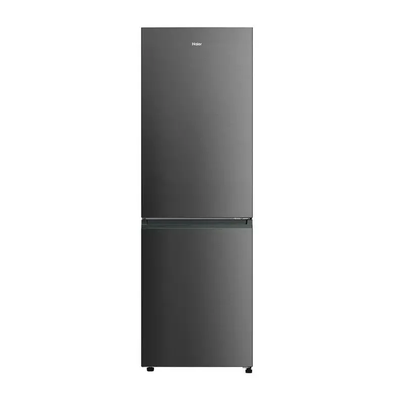 Haier HDPR1618ANPD Series 1 Pro Frigorifero Combinato A Libera Installazione, No Frost, Classe A, Acciaio Inox Reso Gratuito