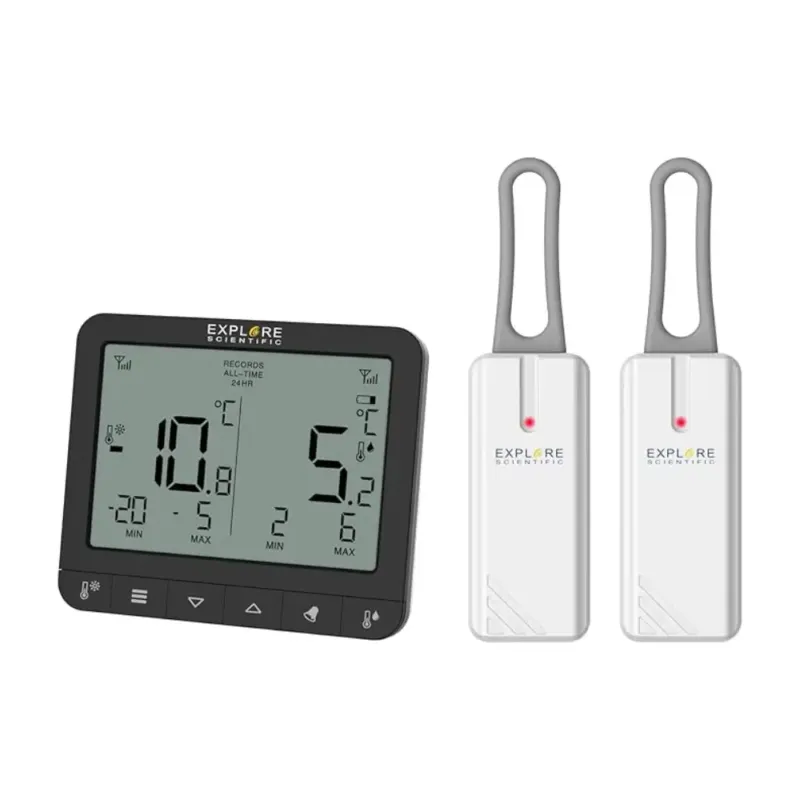 Explore Sf2001 Termometro Digitale, Memoria Storico 24h, Display Lcd, Bianco Occasione Imperdibile
