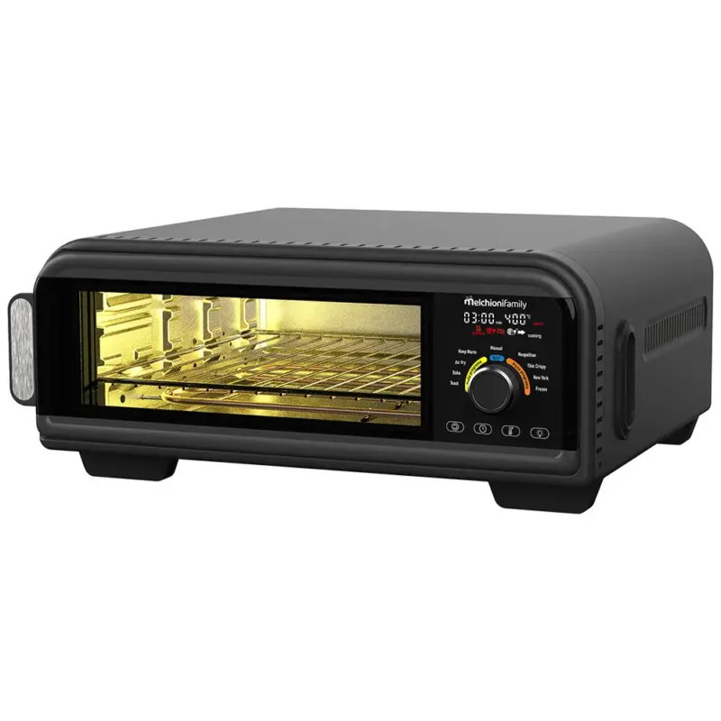 Melchioni Family Pizza Fry 18l Forno Pizza E Friggitrice Ad Aria Esclusivo