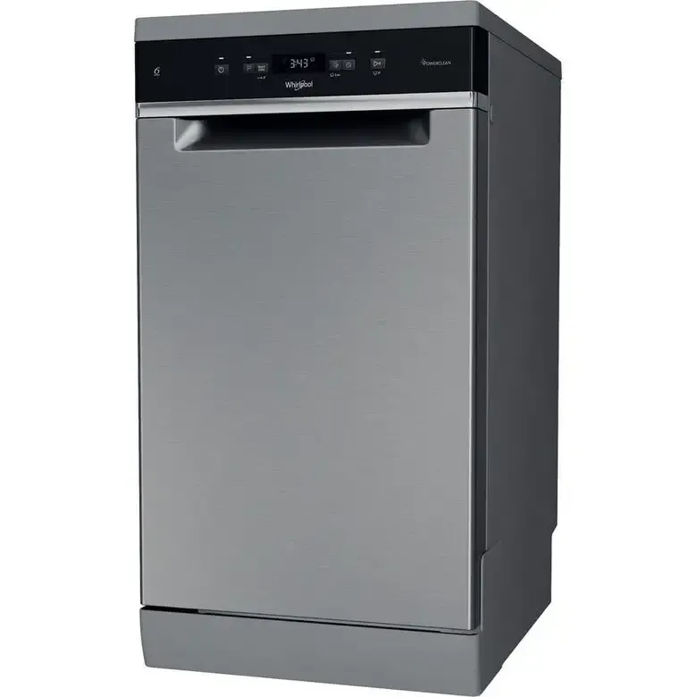 Prezzo Ridotto Whirlpool WH4FD11CS7A0X Lavastoviglie A Libera Installazione, Classe D, 11 Coperti, Terzo Cesto, 6° Senso, PowerCleanPro, Classe D, Inox