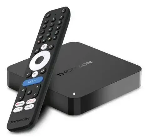 Direttamente Dal Produttore Thomson Streaming Box Nero 4K Ultra HD 32 GB Wi-Fi Collegamento ethernet LAN