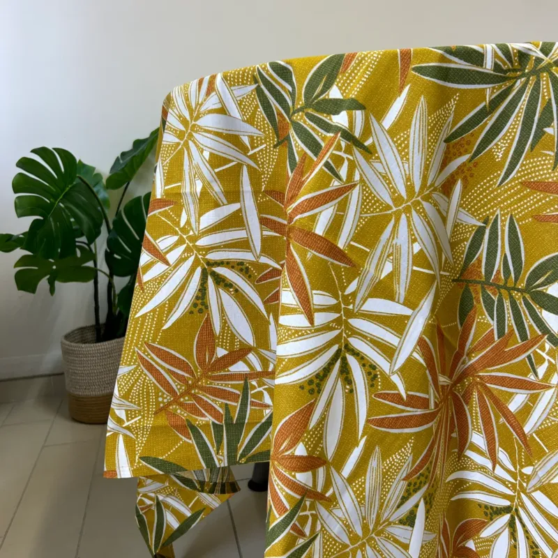 Tovaglia x12 TROPICAL SENAPE by Mondo Biancheria Prezzo Di Fabbrica