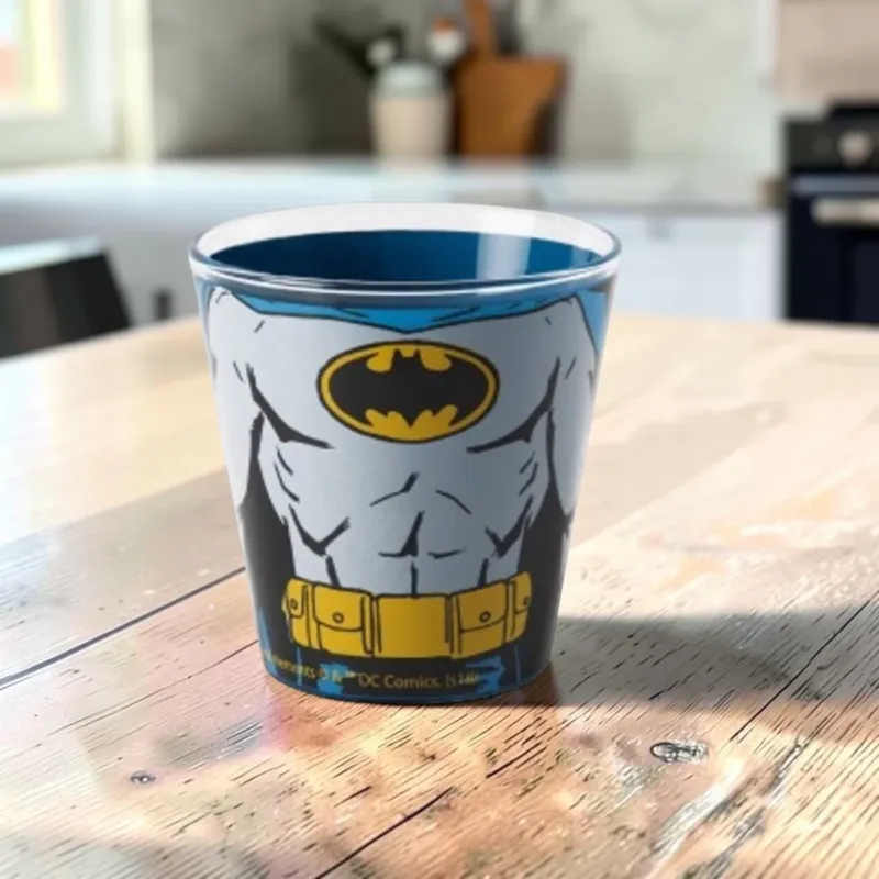 Bicchiere Batman in Vetro Soffiato 250 ml - Excelsa Vendita Finale