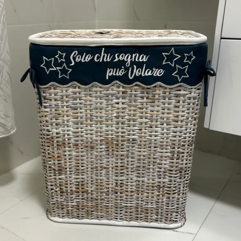 Portabiancheria SOLO CHI SOGNA PUO‘ VOLARE piccolo by Montemaggi Prezzo Ridotto