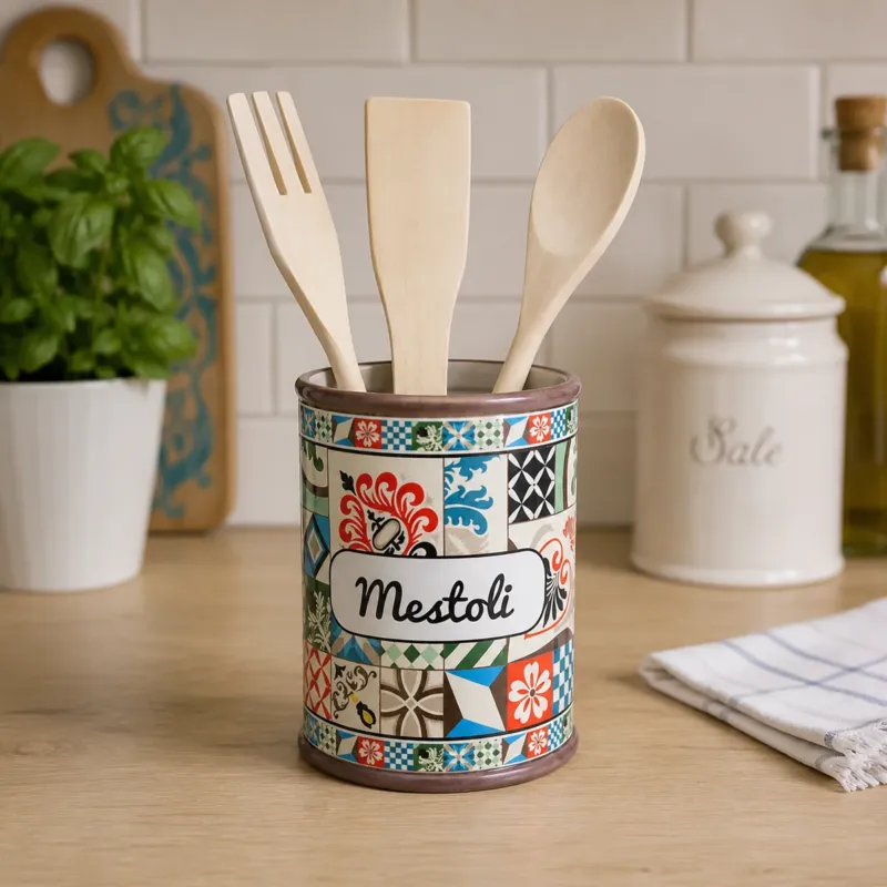 Portamestoli POSITANO in Ceramica - Montemaggi Esclusivo
