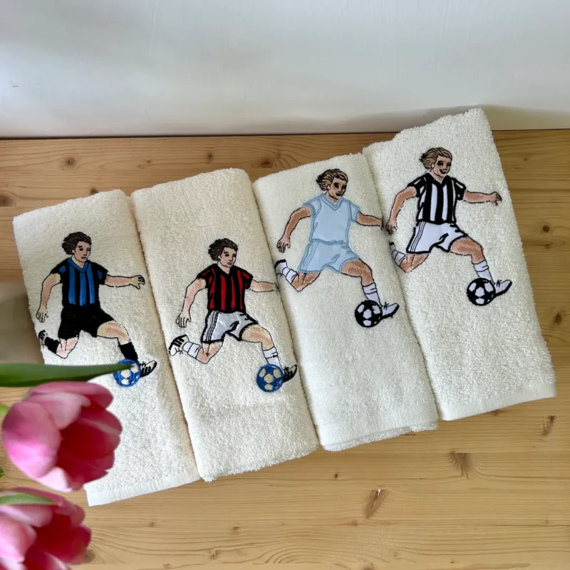 Set Asciugamani 1+1 SOCCER by Melangio Must-Have