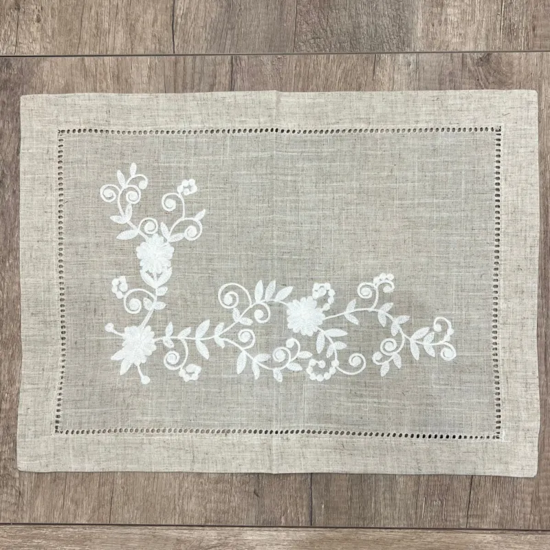 Scelto Dai Clienti Tovaglietta NADINE naturale by Preziosa Luxury Home