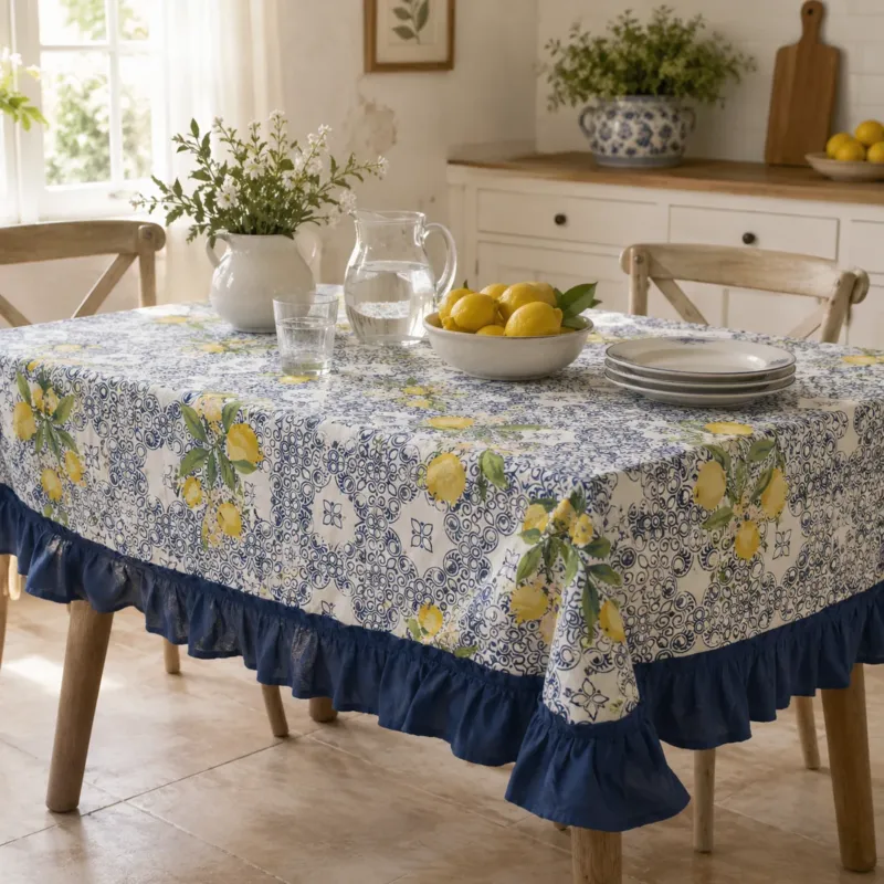 Tovaglia x12 SORRENTO in Cotone Panama - Preziosa Home Must-Have