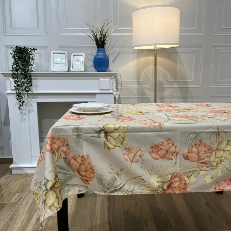 Direttamente Dal Produttore Tovaglia x6 PEONIA by Mon Amour