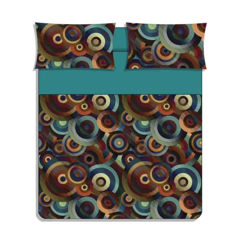 Offerta Completo Lenzuola Copriletto CIRCLE By Karì