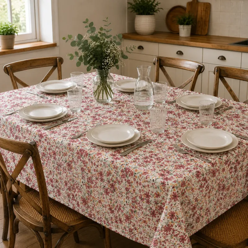 Nuova Collezione Tovaglia x12 PROCIDA 28 con Tovaglioli Coordinati - Botticelli Home