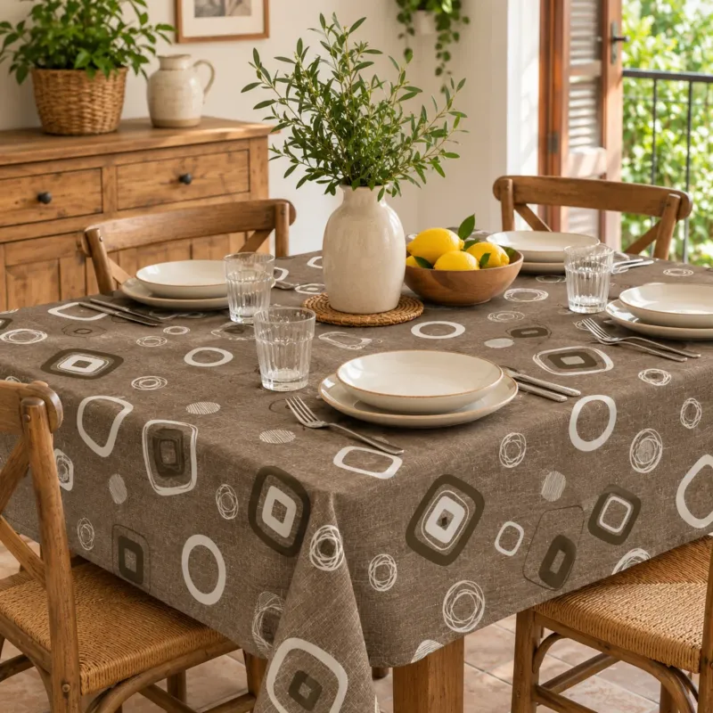 Tovaglia x12 PROCIDA 26 con Tovaglioli Coordinati - Botticelli Home Prezzo Basso