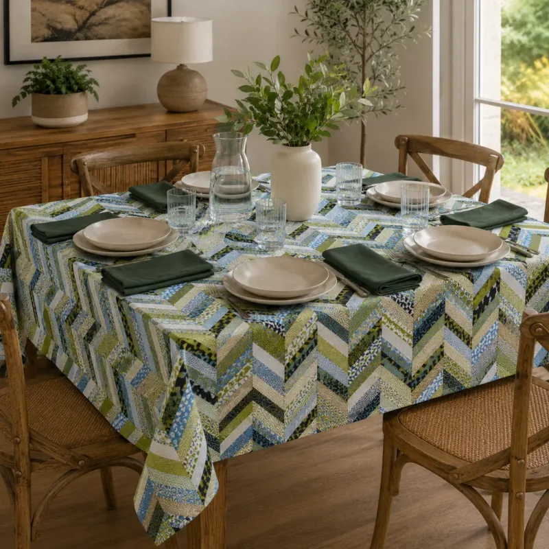 Nuova Collezione Tovaglia x12 PROCIDA 35 con Tovaglioli Coordinati - Botticelli Home