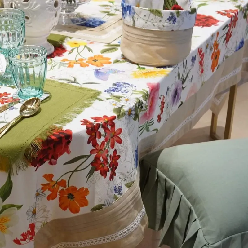 Tovaglia x12 ORCHIDEA by Preziosa Luxury Home Solo Oggi