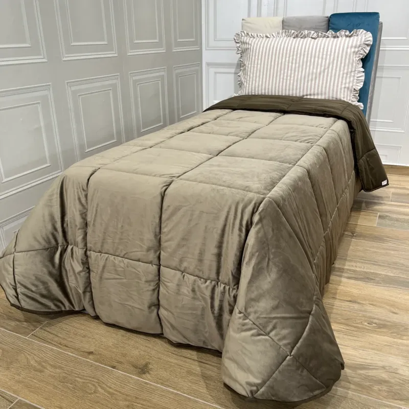 Trapunta singola VELOUR NEW in velluto by ACCA24 Compra Oggi Stesso