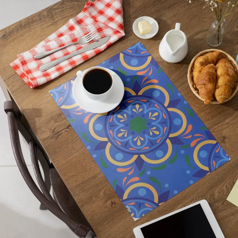 Nuova Collezione Tovaglietta PUEBLA BLU By Excelsa