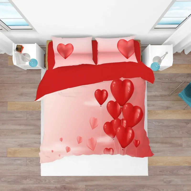 Pagamento Sicuro Parure Copripiumino matrimoniale LOVE by Karì