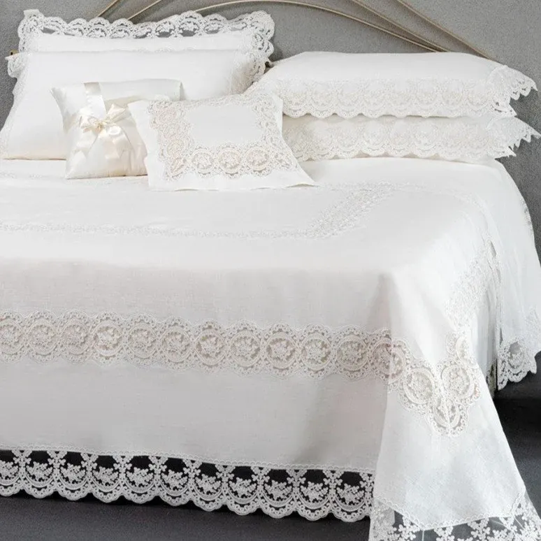 Non Perdere Coordinato Letto in Lino Clarì - Battaglia