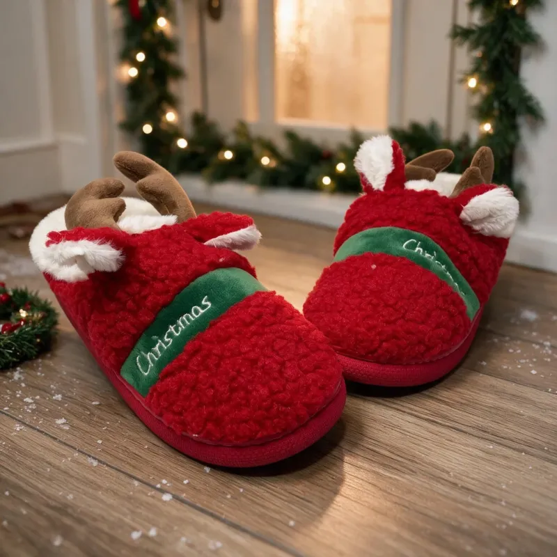 Pantofole Bimbi Natalizie CHRISTMAS 6/11 anni - Preziosa Home Offerta Limitata