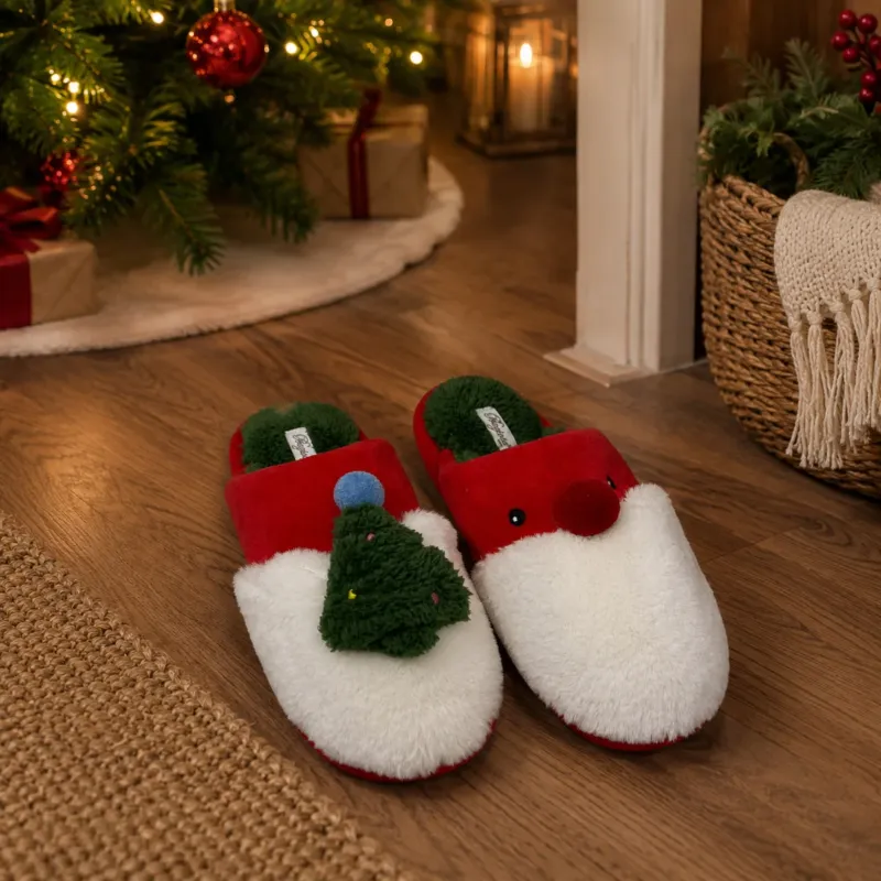 Offerta Speciale Pantofole Bimbi Natalizie CHRISTMAS TREE 6/11 anni - Preziosa Home