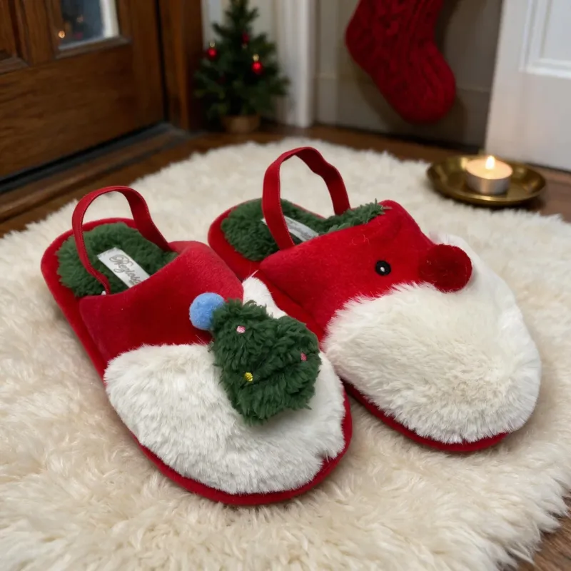 Pantofole Baby Natalizie CHRISTMAS TREE da 24 a 29 - Preziosa Home Sconto