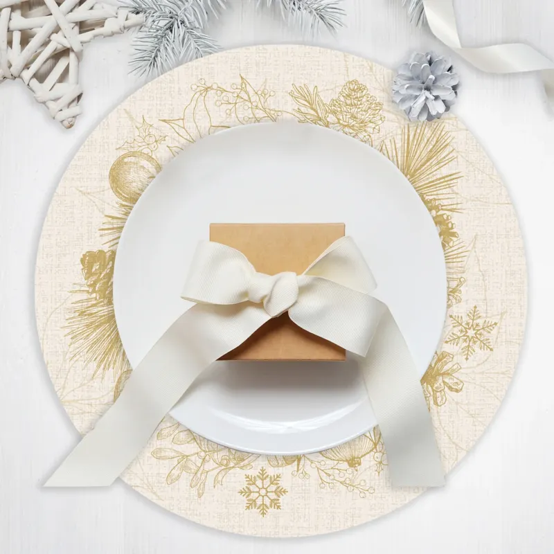 Compra Adesso Set 2 Sottopiatti CHIC CHRISTMAS 2 - Casa Anversa