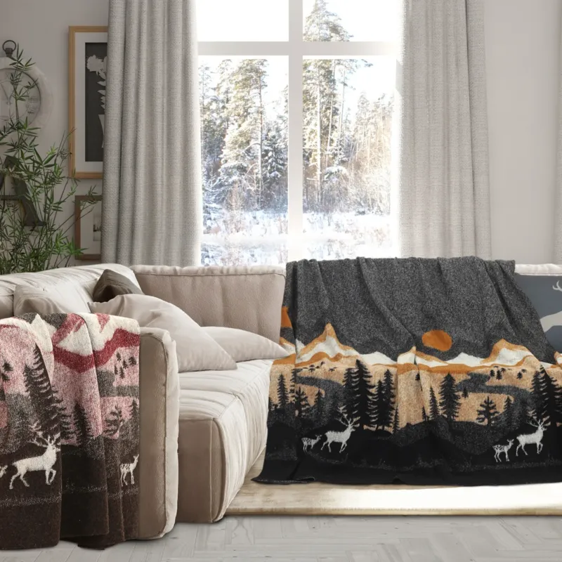 Plaid WOODS by Casa Anversa Pagamento Sicuro