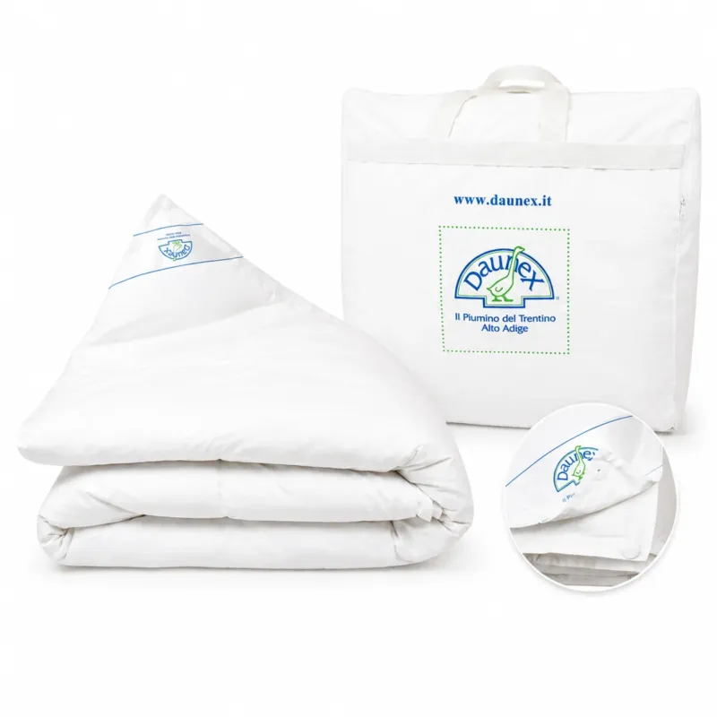 Piumino SESTRIERE 4 STAGIONI DUO 100% Piumino Bianco Vergine dell‘Ungheria - Daunex Miglior Prezzo