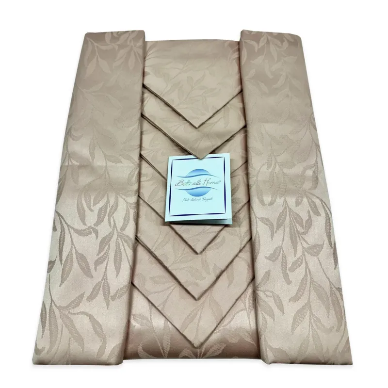 Promozione Servizio / Tovaglia x12 ORLY by Botticelli Home