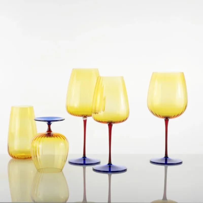 Set Bicchieri/Calici Joy Yellow - Weissestal Offerta Speciale